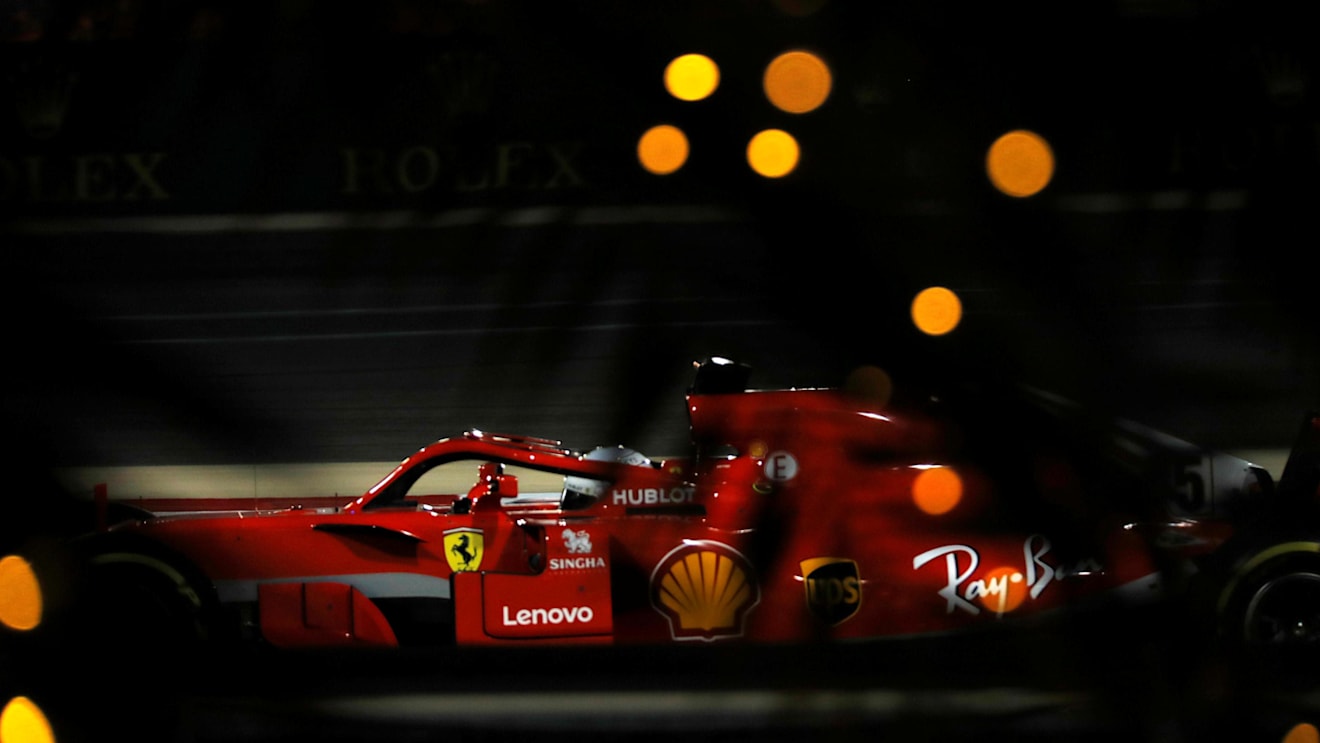 Sebastian Vettel (GER) Ferrari SF-71H at Formula One World Championship, Rd2, Bahrain Grand Prix, Qualifying, Bahrain International Circuit, Sakhir, Bahrain, Saturday 7 April 2018. © Manuel Goria/Sutton Images