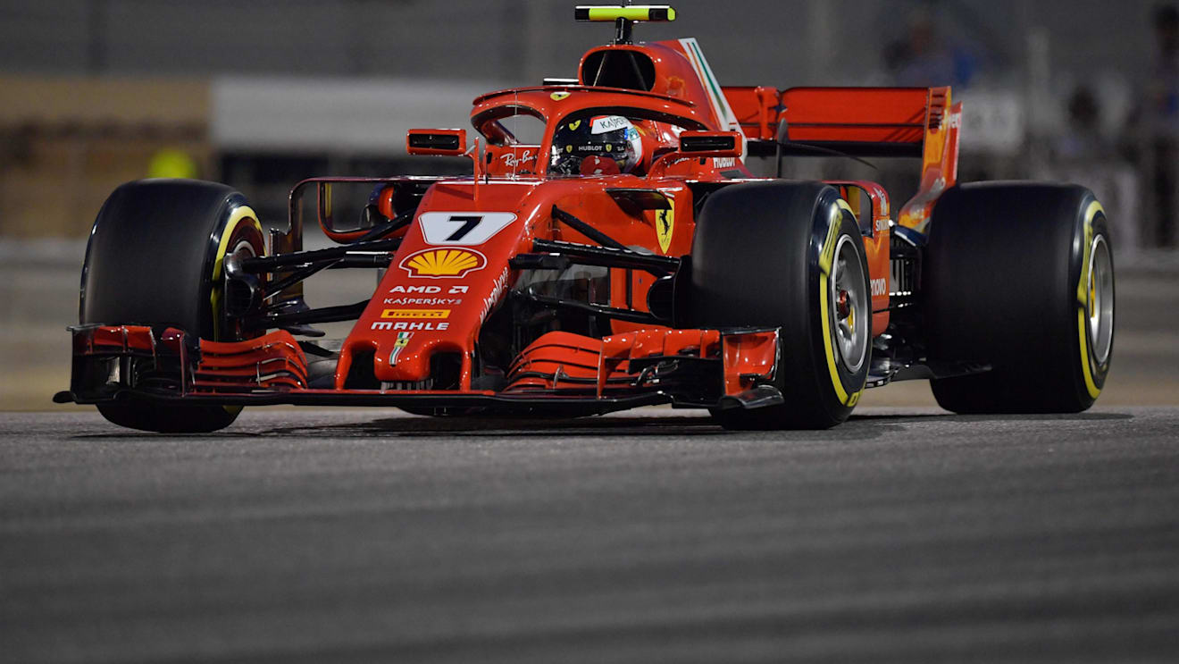 Kimi Raikkonen (FIN) Ferrari SF-71H at Formula One World Championship, Rd2, Bahrain Grand Prix, Qualifying, Bahrain International Circuit, Sakhir, Bahrain, Saturday 7 April 2018. © Simon Galloway/Sutton Images