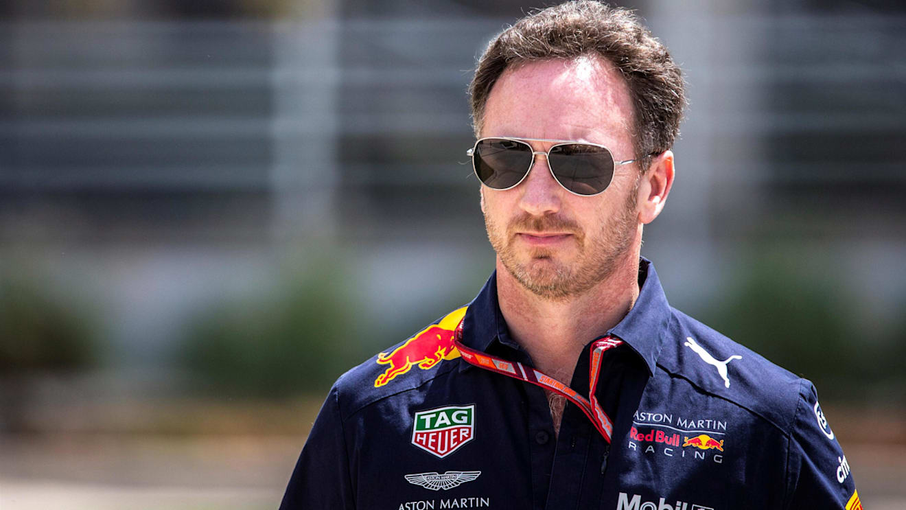 Christian Horner (GBR) Red Bull Racing Team Principal at Formula One World Championship, Rd2, Bahrain Grand Prix, Qualifying, Bahrain International Circuit, Sakhir, Bahrain, Saturday 7 April 2018. © Manuel Goria/Sutton Images