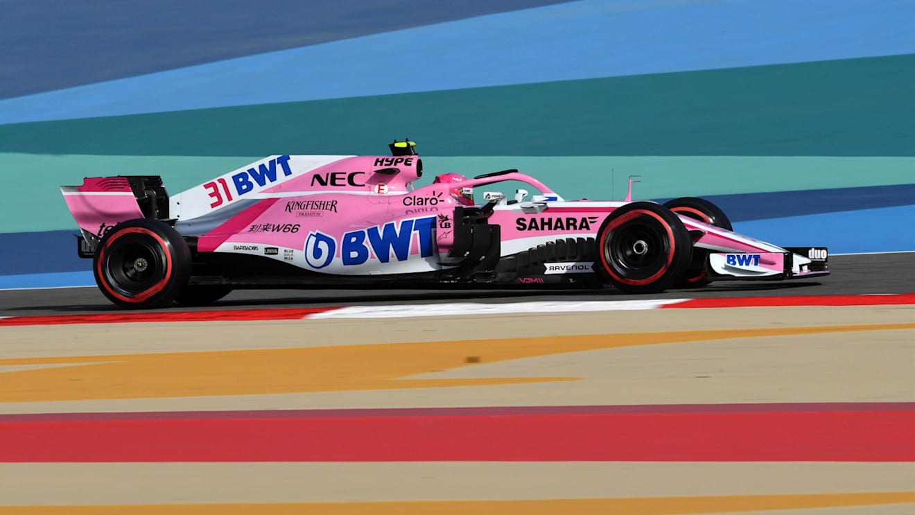Esteban Ocon (FRA) Force India VJM11 at Formula One World Championship, Rd2, Bahrain Grand Prix, Qualifying, Bahrain International Circuit, Sakhir, Bahrain, Saturday 7 April 2018. © Jerry Andre/Sutton Images