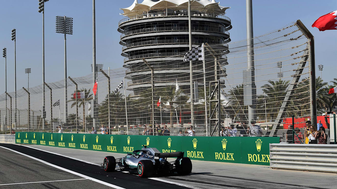 Valtteri Bottas (FIN) Mercedes-AMG F1 W09 EQ Power+ at Formula One World Championship, Rd2, Bahrain Grand Prix, Qualifying, Bahrain International Circuit, Sakhir, Bahrain, Saturday 7 April 2018. © Mark Sutton/Sutton Images
