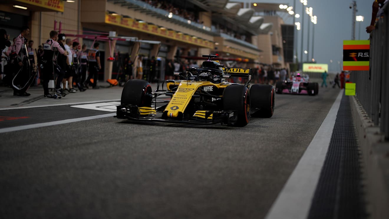 Nico Hulkenberg (GER) Renault Sport F1 Team RS18 at Formula One World Championship, Rd2, Bahrain Grand Prix, Race, Bahrain International Circuit, Sakhir, Bahrain, Sunday 8 April 2018. © Manuel Goria/Sutton Images