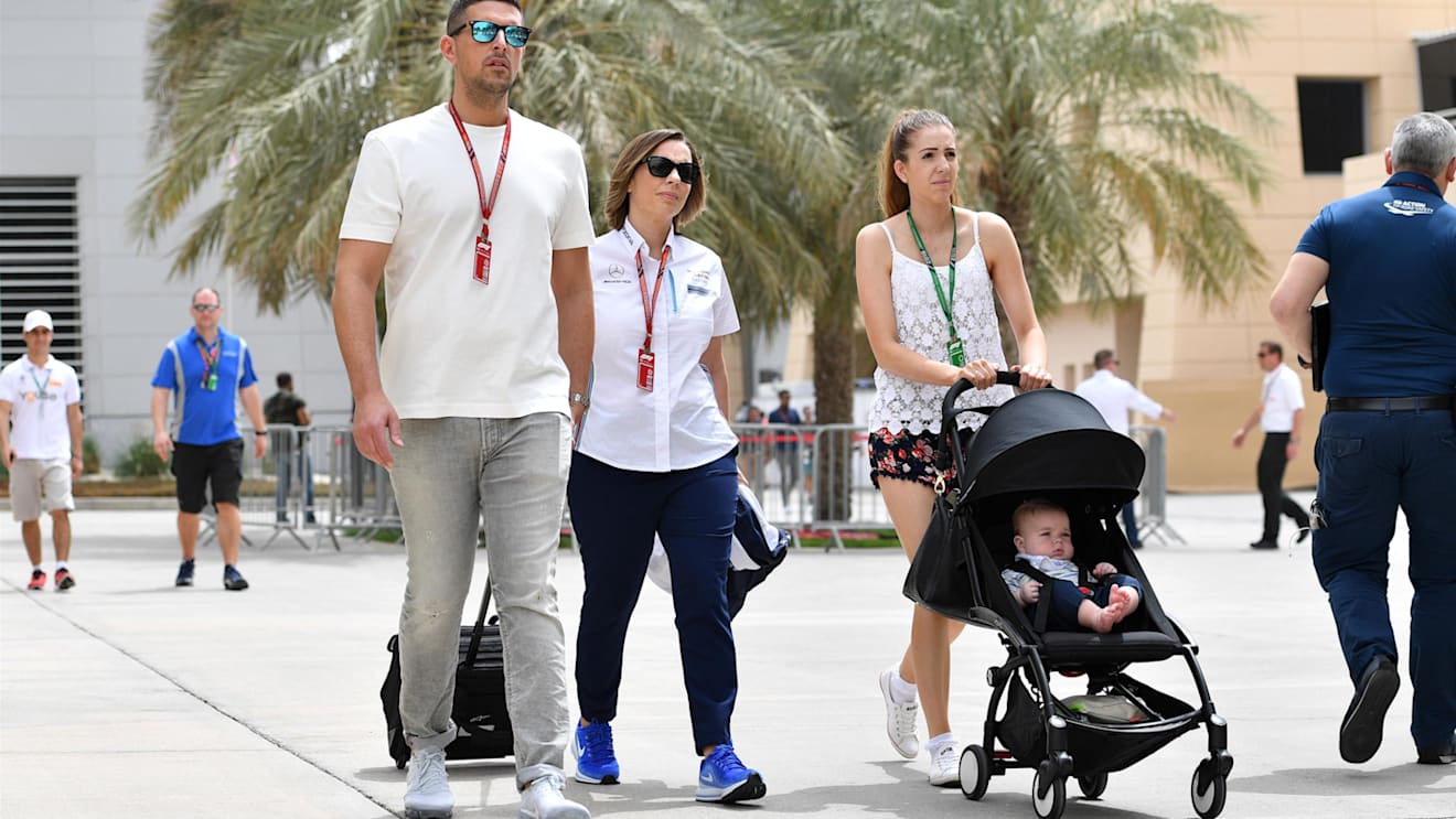 Claire Williams (GBR) Williams Deputy Team Principal at Formula One World Championship, Rd2, Bahrain Grand Prix, Preparations, Bahrain International Circuit, Sakhir, Bahrain, Thursday 5 April 2018. © Jerry Andre/Sutton Images
