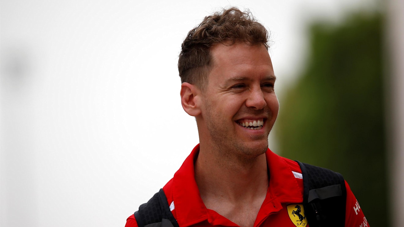 Sebastian Vettel (GER) Ferrari at Formula One World Championship, Rd2, Bahrain Grand Prix, Preparations, Bahrain International Circuit, Sakhir, Bahrain, Thursday 5 April 2018. © Manuel Goria/Sutton Images