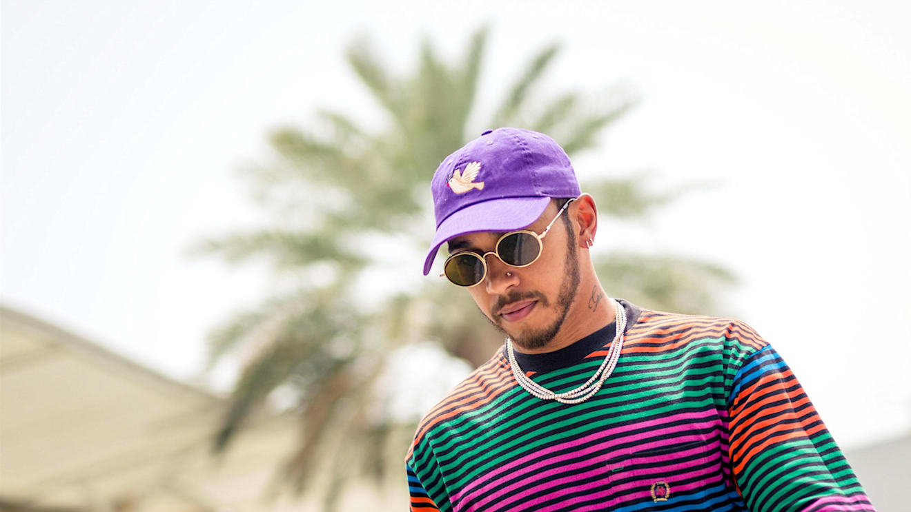 Lewis Hamilton (GBR) Mercedes-AMG F1 at Formula One World Championship, Rd2, Bahrain Grand Prix, Preparations, Bahrain International Circuit, Sakhir, Bahrain, Thursday 5 April 2018. © Manuel Goria/Sutton Images