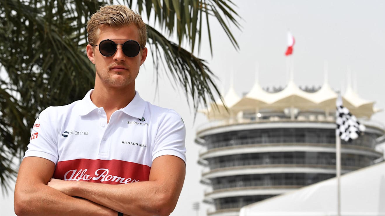 Marcus Ericsson (SWE) Alfa Romeo Sauber F1 Team at Formula One World Championship, Rd2, Bahrain Grand Prix, Preparations, Bahrain International Circuit, Sakhir, Bahrain, Thursday 5 April 2018. © Mark Sutton/Sutton Images