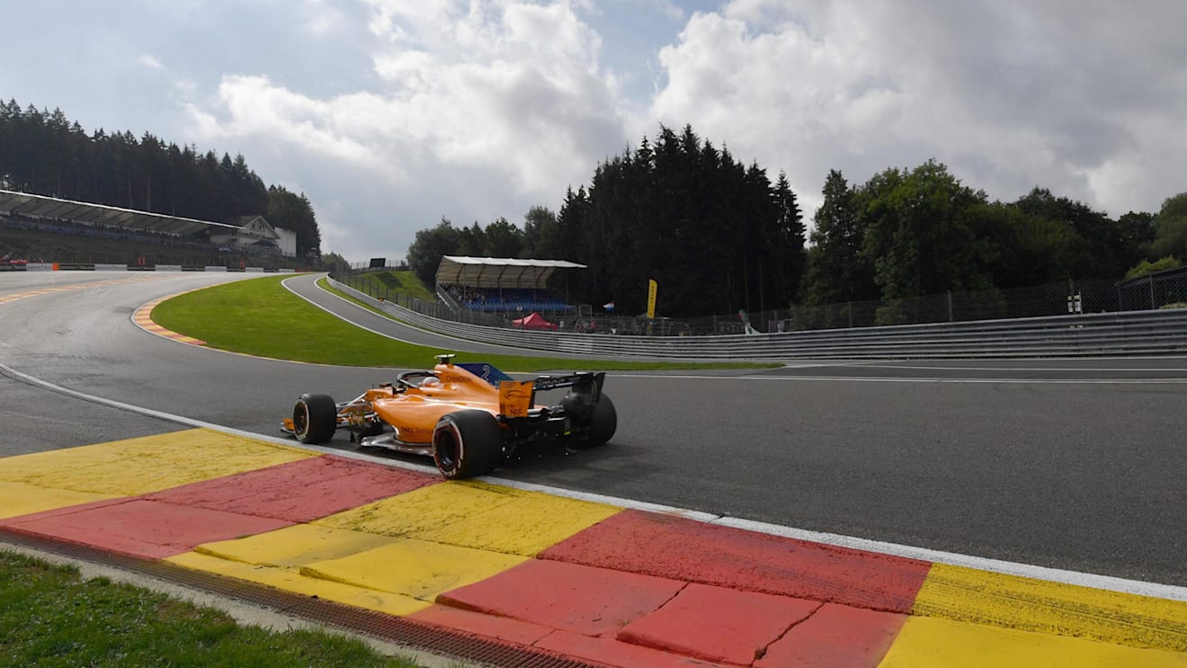 Stoffel Vandoorne, McLaren MCL33 at Formula One World Championship, Rd13, Belgian Grand Prix, Practice, Spa Francorchamps, Belgium, Friday 24 August 2018. © Jerry Andre/Sutton Images
