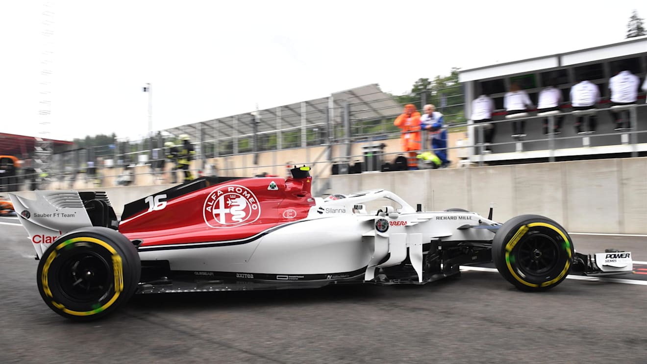 Charles Leclerc, Alfa Romeo Sauber C37 at Formula One World Championship, Rd13, Belgian Grand Prix, Practice, Spa Francorchamps, Belgium, Friday 24 August 2018. © Mark Sutton/Sutton Images