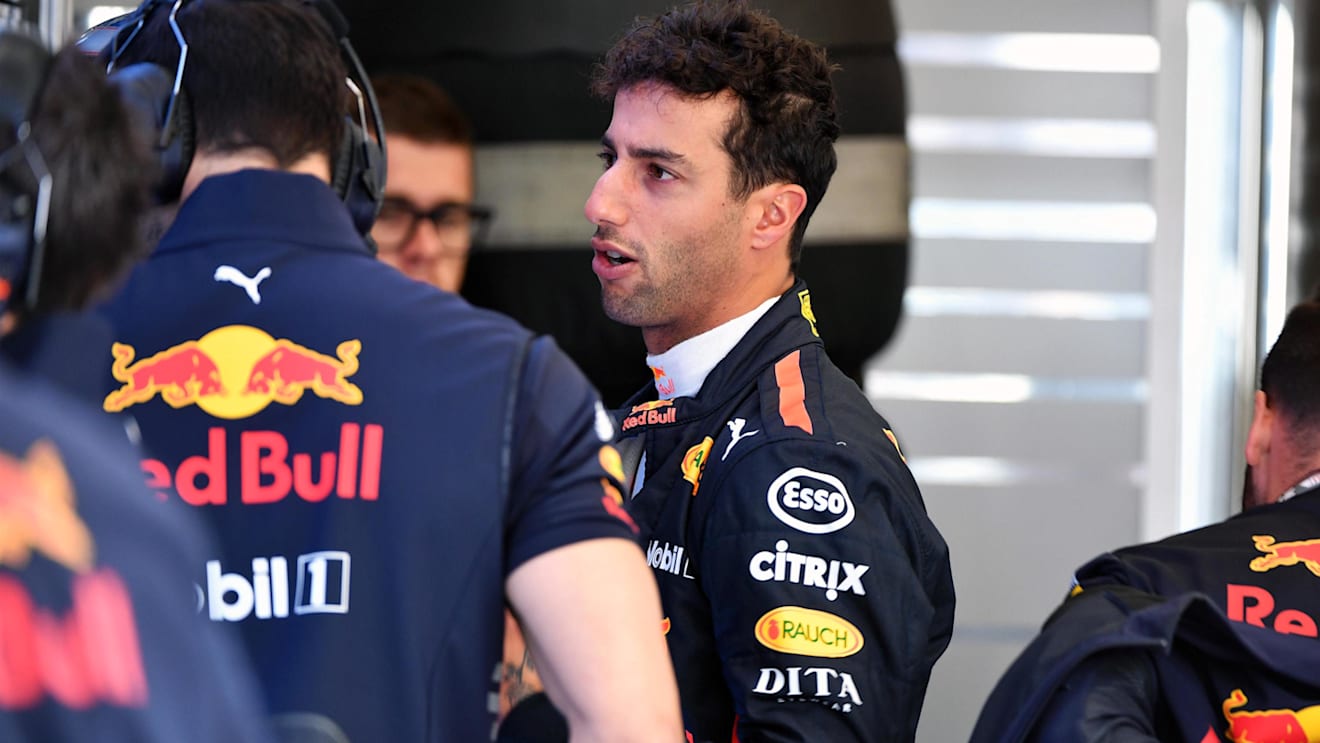 Daniel Ricciardo, Red Bull Racing at Formula One World Championship, Rd13, Belgian Grand Prix, Practice, Spa Francorchamps, Belgium, Friday 24 August 2018. © Mark Sutton/Sutton Images