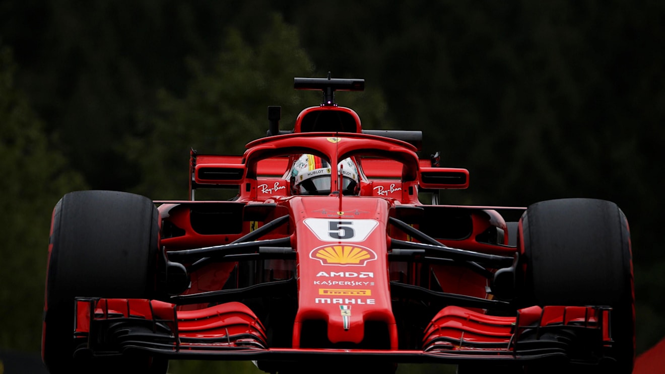 Sebastian Vettel, Ferrari SF71H at Formula One World Championship, Rd13, Belgian Grand Prix, Practice, Spa Francorchamps, Belgium, Friday 24 August 2018. © Manuel Goria/Sutton Images