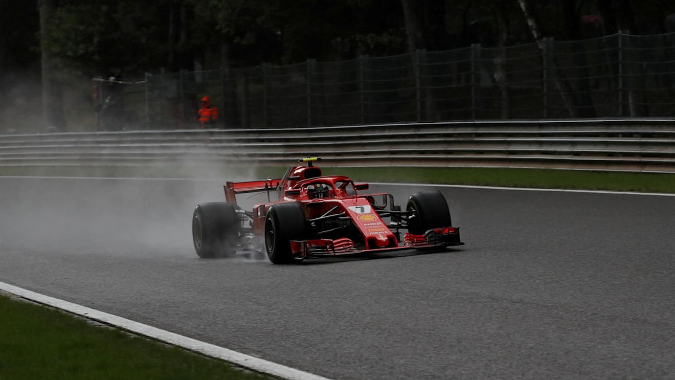 Kimi Raikkonen, Ferrari SF71H at Formula One World Championship, Rd13, Belgian Grand Prix, Qualifying, Spa Francorchamps, Belgium, Saturday 25 August 2018. © Manuel Goria/Sutton Images