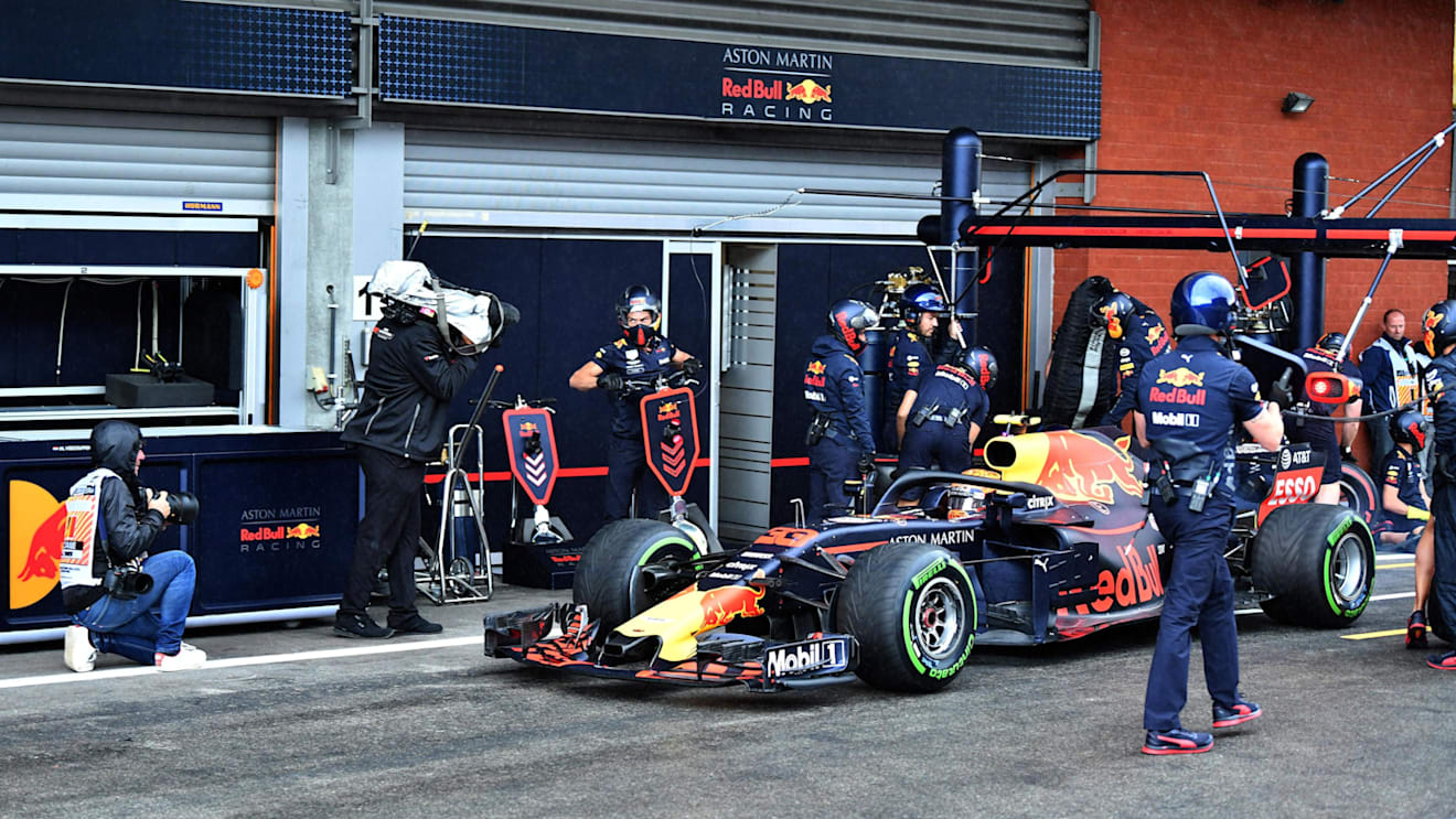 Max Verstappen, Red Bull Racing RB14 at Formula One World Championship, Rd13, Belgian Grand Prix, Qualifying, Spa Francorchamps, Belgium, Saturday 25 August 2018. © Mark Sutton/Sutton Images
