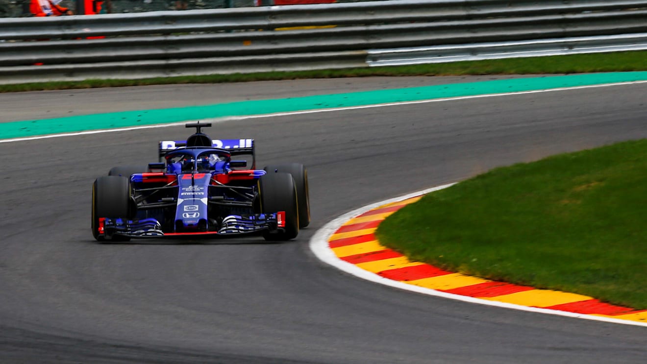 Brendon Hartley, Scuderia Toro Rosso STR13 at Formula One World Championship, Rd13, Belgian Grand Prix, Race, Spa Francorchamps, Belgium, Sunday 26 August 2018. © Manuel Goria/Sutton Images