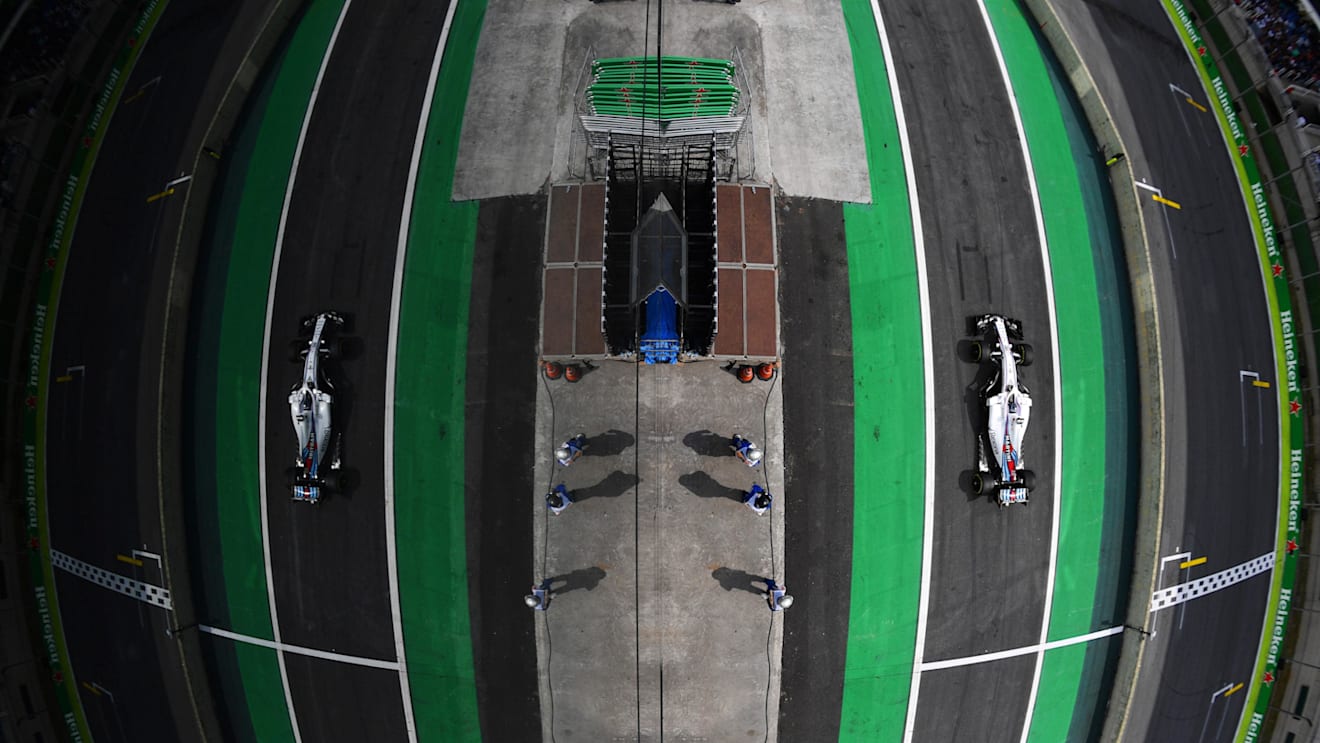 Lance Stroll, Williams FW41 at Formula One World Championship, Rd20, Brazilian Grand Prix, Race, Interlagos, Sao Paulo, Brazil, Sunday 11 November 2018.