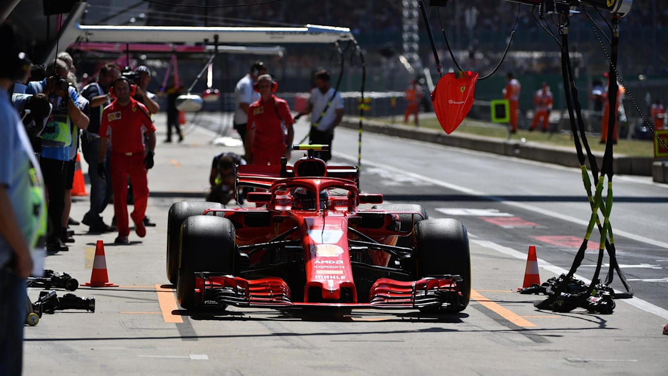 Kimi Raikkonen (FIN) Ferrari SF-71H at Formula One World Championship, Rd10, British Grand Prix, Practice, Silverstone, England, Friday 6 July 2018. © Mark Sutton/Sutton Images