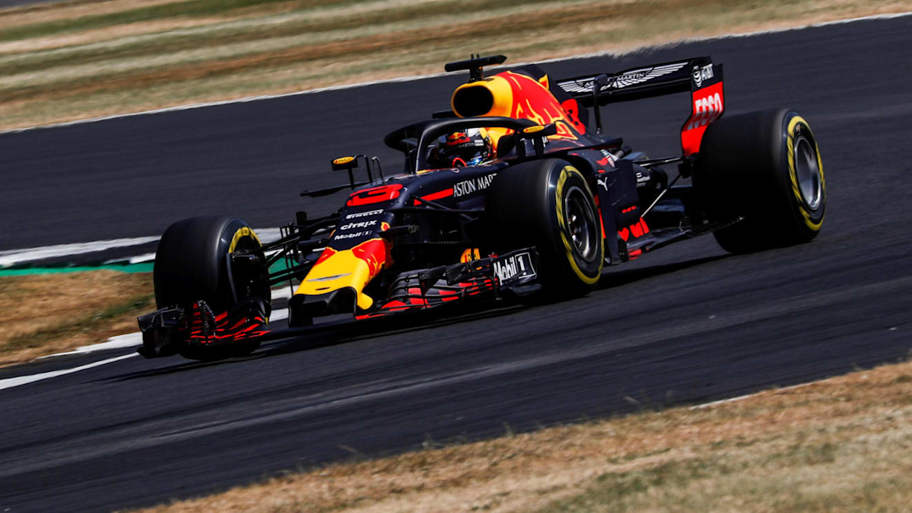Daniel Ricciardo (AUS) Red Bull Racing RB14 at Formula One World Championship, Rd10, British Grand Prix, Practice, Silverstone, England, Friday 6 July 2018. © Manuel Goria/Sutton Images