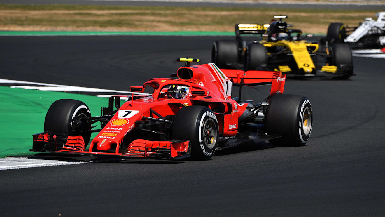 Kimi Raikkonen (FIN) Ferrari SF-71H at Formula One World Championship, Rd10, British Grand Prix, Race, Silverstone, England, Sunday 8 July 2018. © Mark Sutton/Sutton Images