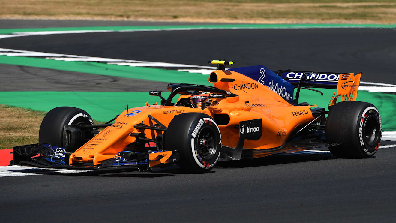 Stoffel Vandoorne (BEL) McLaren MCL33 at Formula One World Championship, Rd10, British Grand Prix, Race, Silverstone, England, Sunday 8 July 2018. © Mark Sutton/Sutton Images