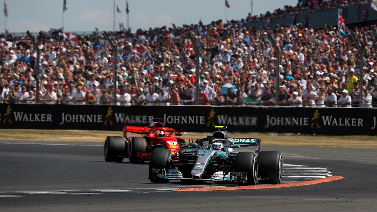 Valtteri Bottas (FIN) Mercedes-AMG F1 W09 EQ Power+ at Formula One World Championship, Rd10, British Grand Prix, Race, Silverstone, England, Sunday 8 July 2018. © Manuel Goria/Sutton Images