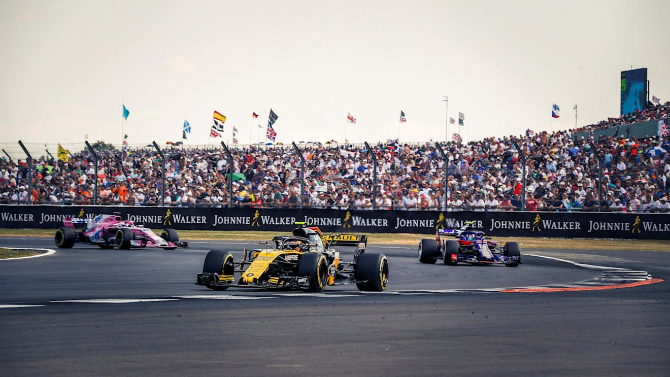 Carlos Sainz (ESP) Renault Sport F1 Team RS18 at Formula One World Championship, Rd10, British Grand Prix, Race, Silverstone, England, Sunday 8 July 2018. © Manuel Goria/Sutton Images
