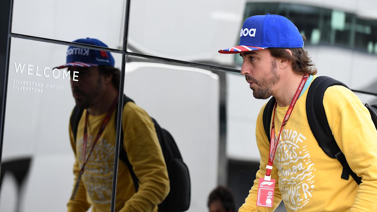 Fernando Alonso (ESP) McLaren at Formula One World Championship, Rd10, British Grand Prix, Preparations, Silverstone, England, Thursday 5 July 2018. © Mark Sutton/Sutton Images