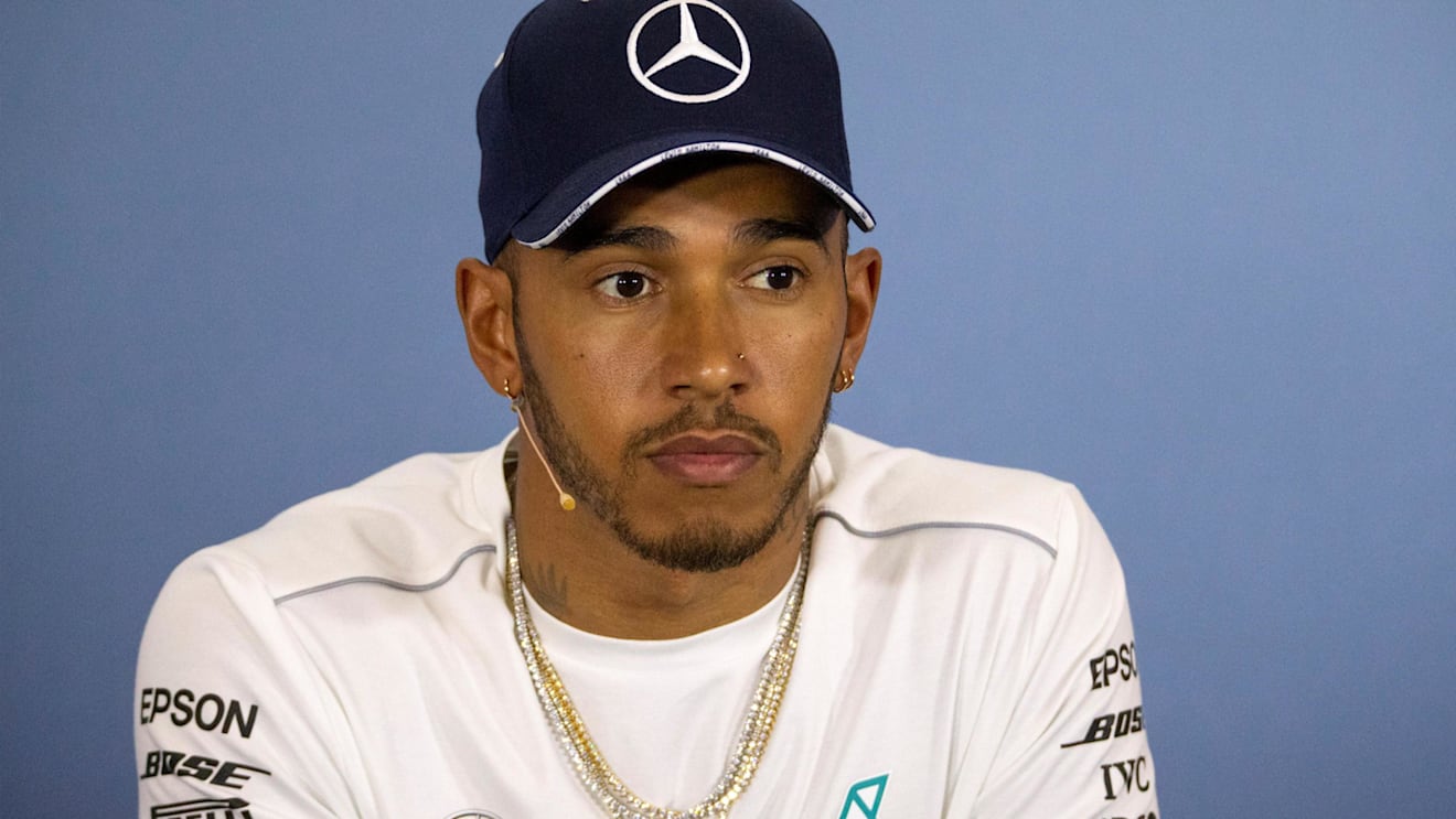 Lewis Hamilton (GBR) Mercedes-AMG F1 in the Press Conference at Formula One World Championship, Rd10, British Grand Prix, Preparations, Silverstone, England, Thursday 5 July 2018. © Manuel Goria/Sutton Images