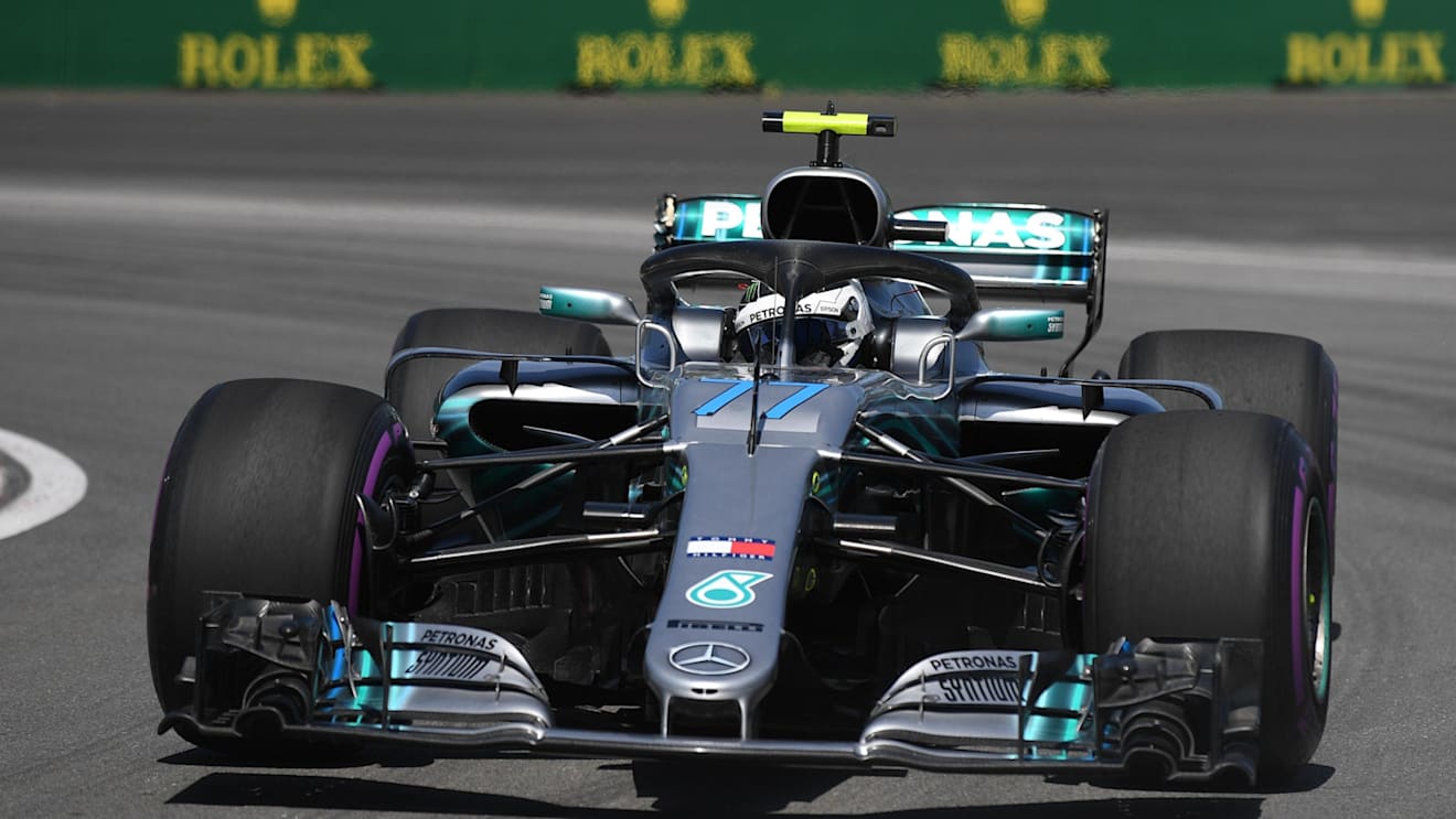 Valtteri Bottas (FIN) Mercedes-AMG F1 W09 EQ Power+ at Formula One World Championship, Rd7, Canadian Grand Prix, Practice, Montreal, Canada, Friday 8 June 2018. © Simon Galloway/Sutton Images