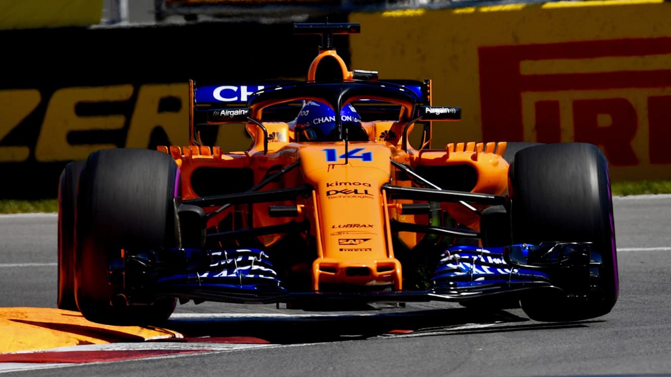 Fernando Alonso (ESP) McLaren MCL33 at Formula One World Championship, Rd7, Canadian Grand Prix, Practice, Montreal, Canada, Friday 8 June 2018. © Jerry Andre/Sutton Images