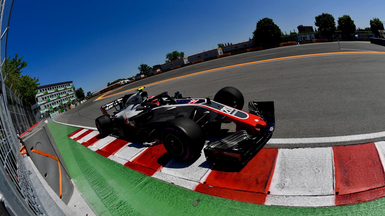 Kevin Magnussen (DEN) Haas VF-18 at Formula One World Championship, Rd7, Canadian Grand Prix, Practice, Montreal, Canada, Friday 8 June 2018. © Jerry Andre/Sutton Images