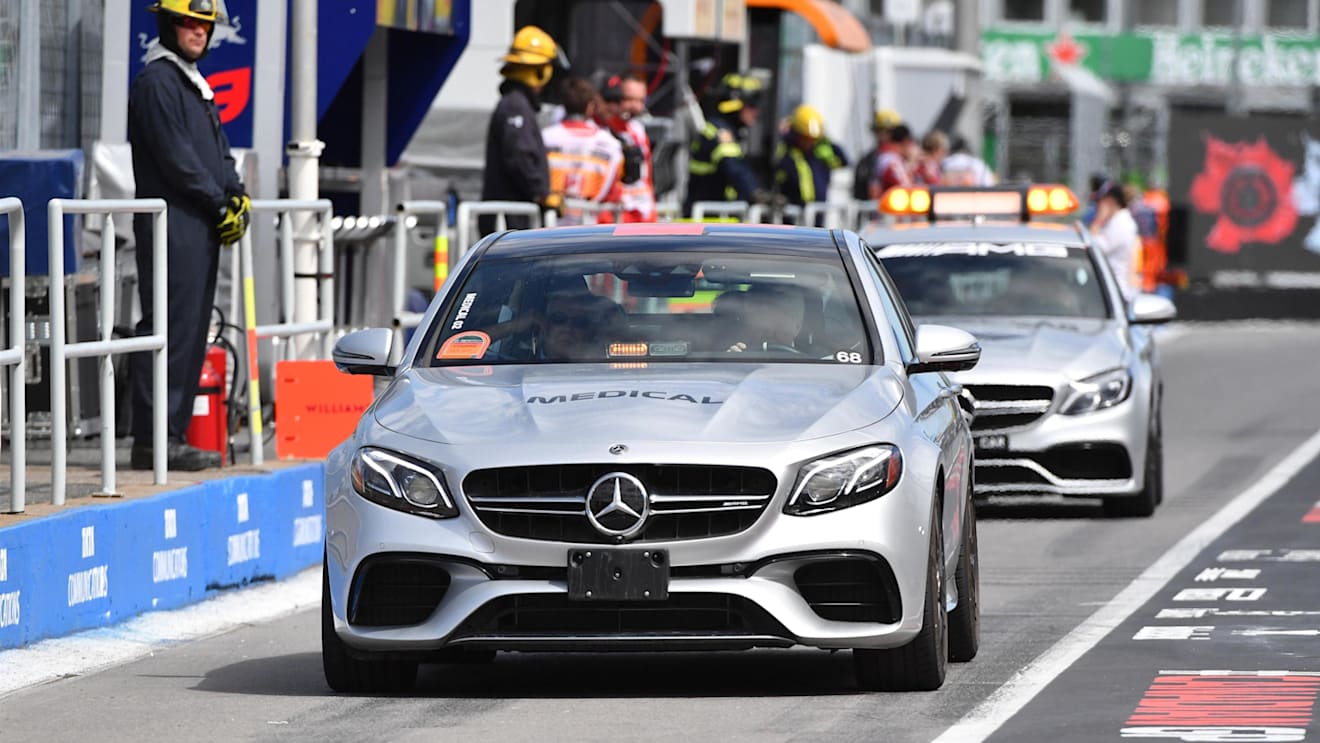 Medical car at Formula One World Championship, Rd7, Canadian Grand Prix, Qualifying, Montreal, Canada, Saturday 9 June 2018. © Mark Sutton/Sutton Images