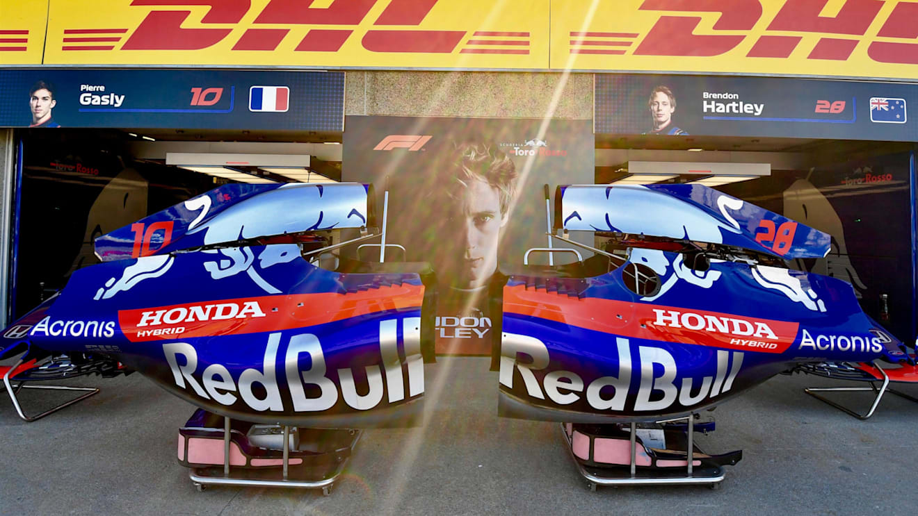 Scuderia Toro Rosso STR13 bodywork at Formula One World Championship, Rd7, Canadian Grand Prix, Race, Montreal, Canada, Sunday10 June 2018. © Jerry Andre/Sutton Images