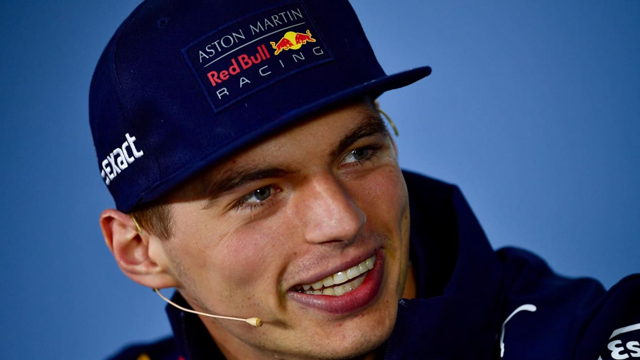 Max Verstappen (NED) Red Bull Racing in the Press Conference at Formula One World Championship, Rd7, Canadian Grand Prix, Preparations, Montreal, Canada, Thursday 7 June 2018. © Jerry Andre/Sutton Images
