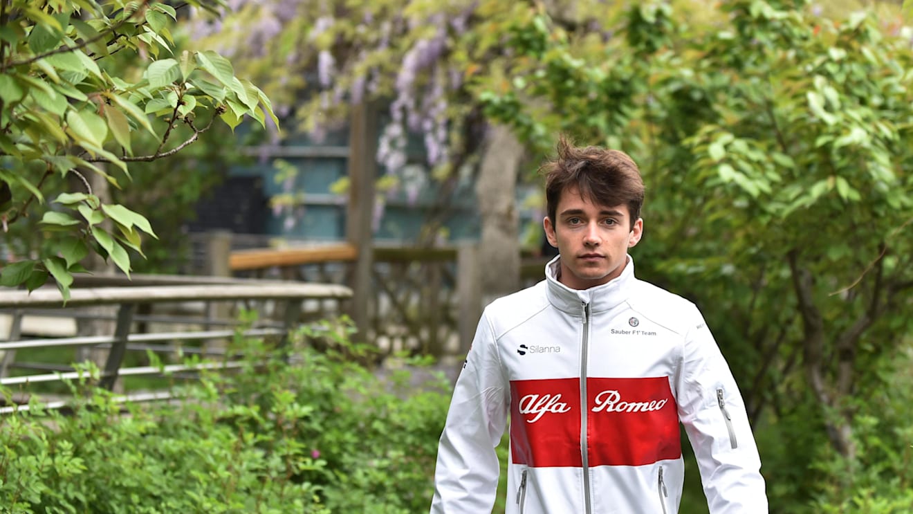 Charles Leclerc (MON) Alfa Romeo Sauber F1 Team at Formula One World Championship, Rd3, Chinese Grand Prix, Practice, Shanghai, China, Friday 13 April 2018. © Simon Galloway/Sutton Images