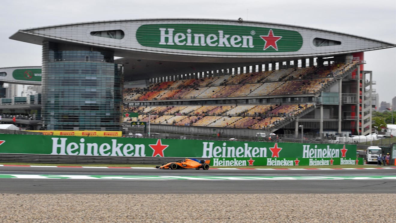 Stoffel Vandoorne (BEL) McLaren MCL33 at Formula One World Championship, Rd3, Chinese Grand Prix, Practice, Shanghai, China, Friday 13 April 2018. © Jerry Andre/Sutton Images
