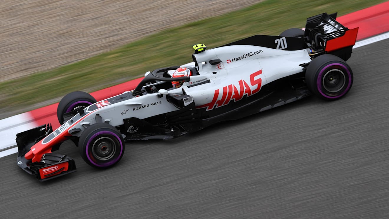 Kevin Magnussen (DEN) Haas VF-18 at Formula One World Championship, Rd3, Chinese Grand Prix, Practice, Shanghai, China, Friday 13 April 2018. © Jerry Andre/Sutton Images