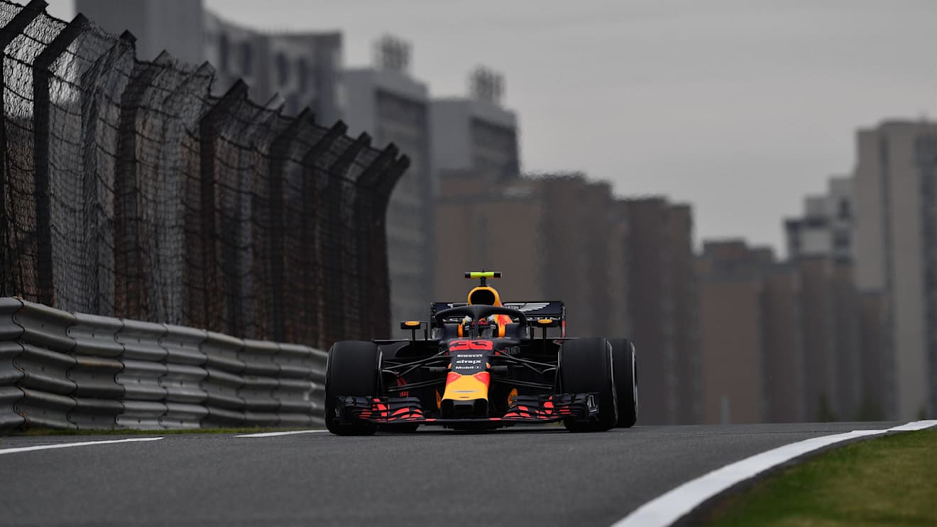 Max Verstappen (NED) Red Bull Racing RB14 at Formula One World Championship, Rd3, Chinese Grand Prix, Practice, Shanghai, China, Friday 13 April 2018. © Mark Sutton/Sutton Images