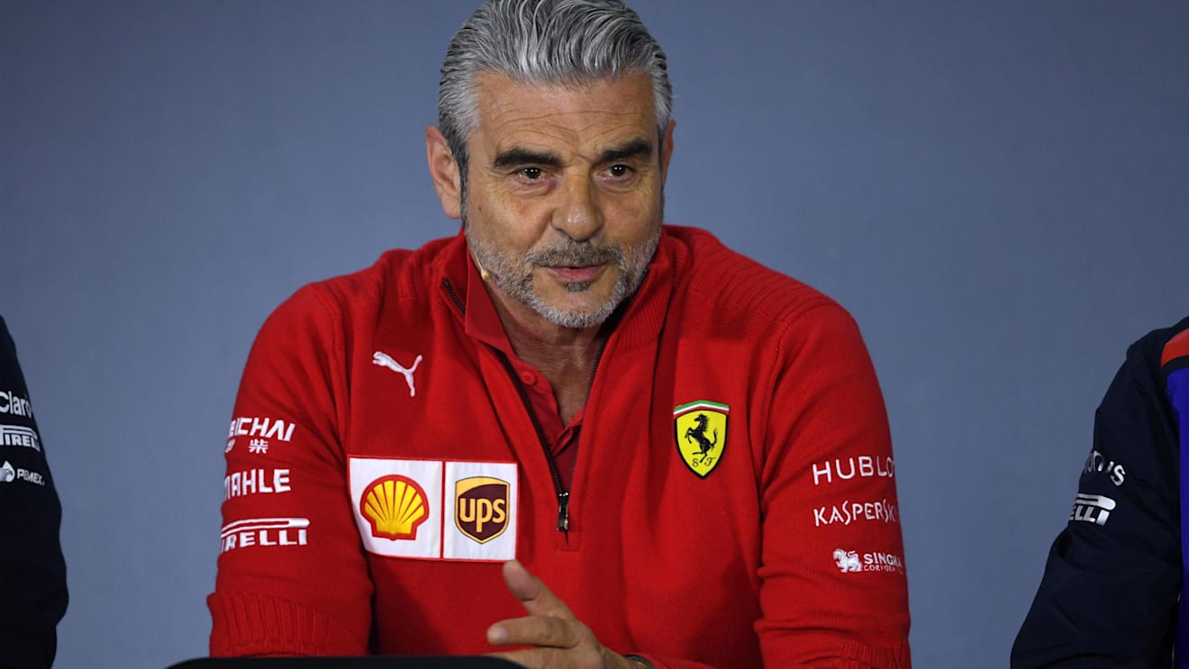 Maurizio Arrivabene (ITA) Ferrari Team Principal in the Press Conference at Formula One World Championship, Rd3, Chinese Grand Prix, Practice, Shanghai, China, Friday 13 April 2018. © Simon Galloway/Sutton Images
