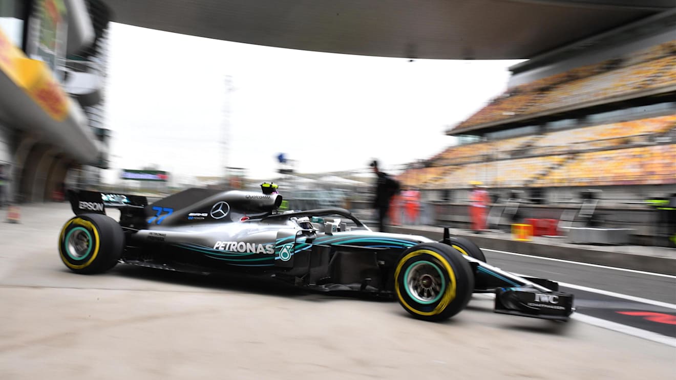 Valtteri Bottas (FIN) Mercedes-AMG F1 W09 EQ Power+ at Formula One World Championship, Rd3, Chinese Grand Prix, Practice, Shanghai, China, Friday 13 April 2018. © Mark Sutton/Sutton Images