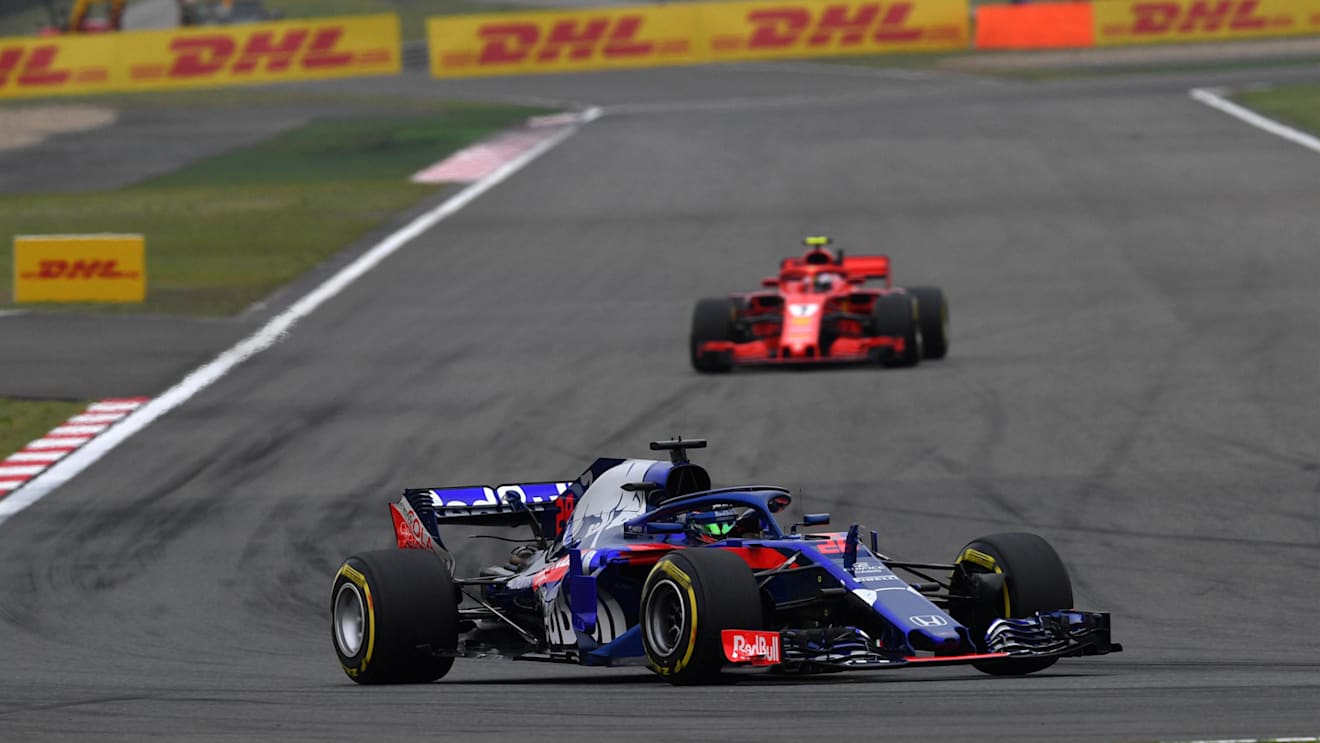 Brendon Hartley (NZL) Scuderia Toro Rosso STR13 at Formula One World Championship, Rd3, Chinese Grand Prix, Practice, Shanghai, China, Friday 13 April 2018. © Jerry Andre/Sutton Images