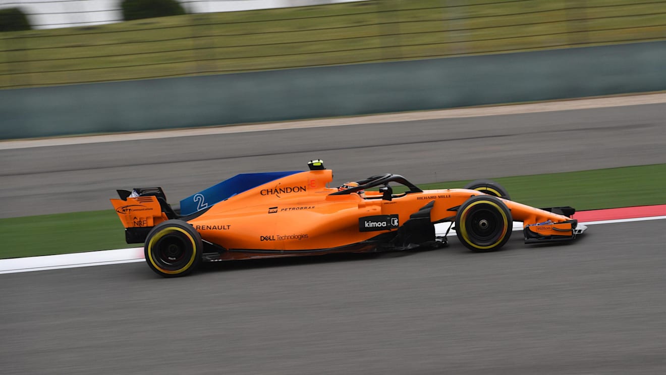 Stoffel Vandoorne (BEL) McLaren MCL33 at Formula One World Championship, Rd3, Chinese Grand Prix, Practice, Shanghai, China, Friday 13 April 2018. © Jerry Andre/Sutton Images