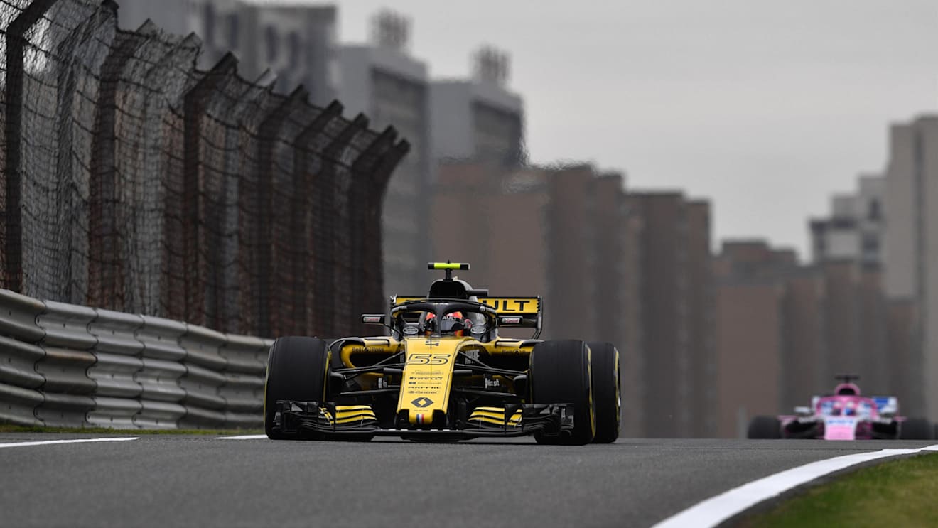 Carlos Sainz jr (ESP) Renault Sport F1 Team RS18 at Formula One World Championship, Rd3, Chinese Grand Prix, Practice, Shanghai, China, Friday 13 April 2018. © Mark Sutton/Sutton Images