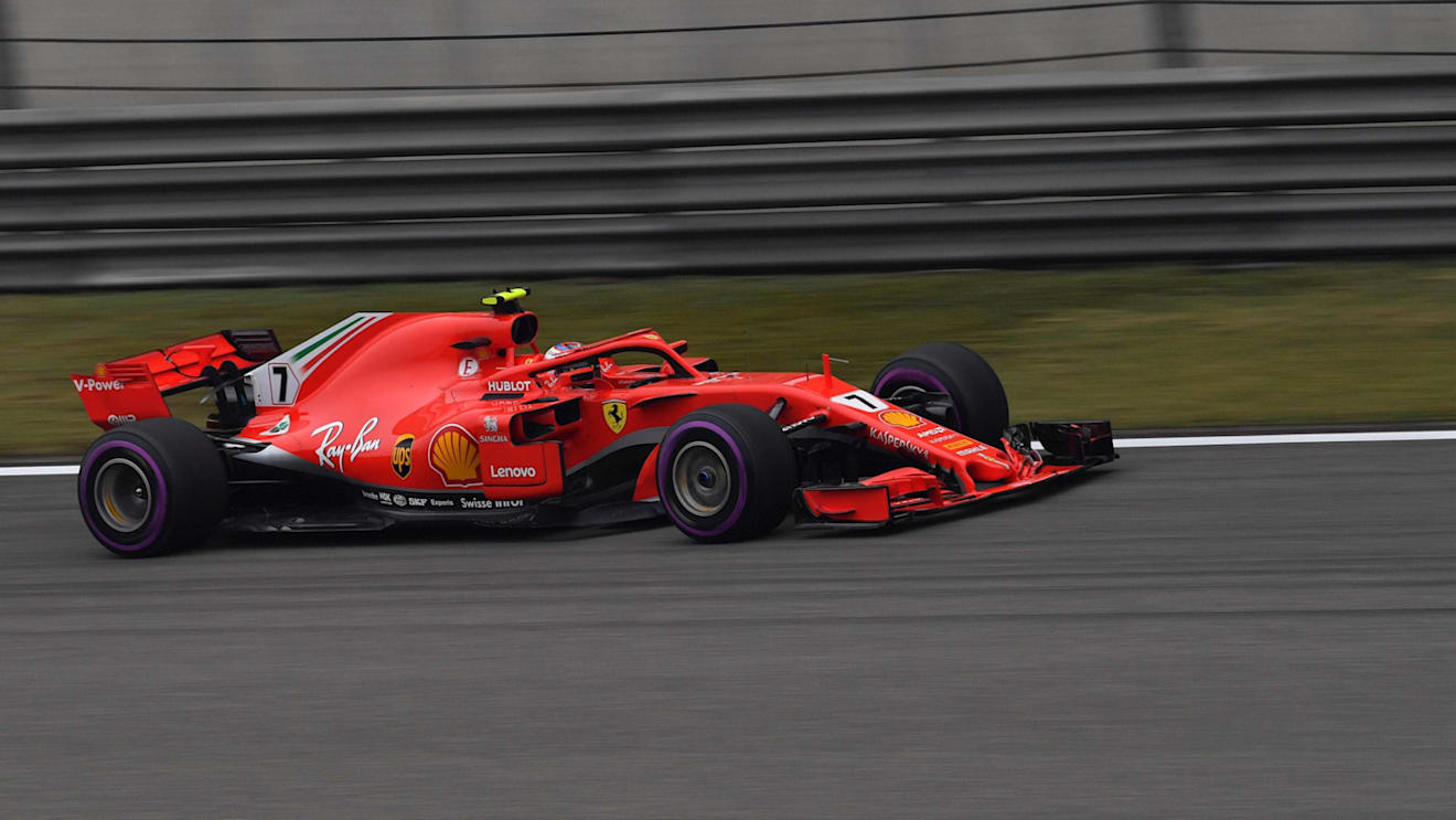 Kimi Raikkonen (FIN) Ferrari SF-71H at Formula One World Championship, Rd3, Chinese Grand Prix, Qualifying, Shanghai, China, Saturday 14 April 2018. © Jerry Andre/Sutton Images