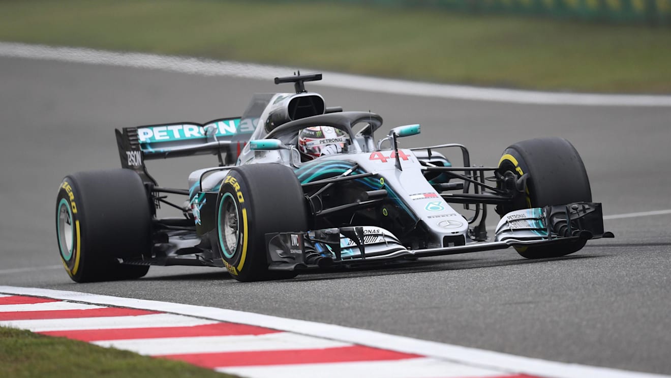 Lewis Hamilton (GBR) Mercedes-AMG F1 W09 EQ Power+ at Formula One World Championship, Rd3, Chinese Grand Prix, Qualifying, Shanghai, China, Saturday 14 April 2018. © Simon Galloway/Sutton Images