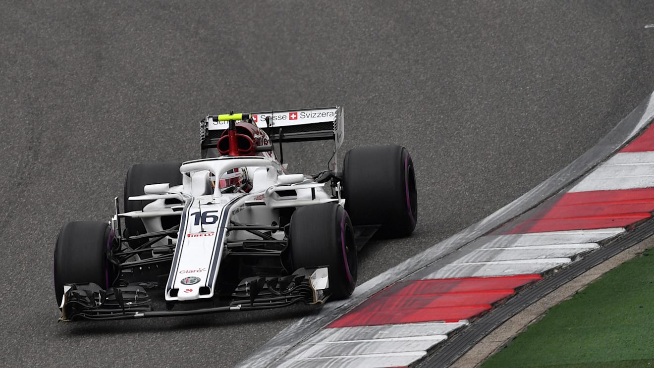 Charles Leclerc (MON) Alfa Romeo Sauber C37 at Formula One World Championship, Rd3, Chinese Grand Prix, Qualifying, Shanghai, China, Saturday 14 April 2018. © Jerry Andre/Sutton Images