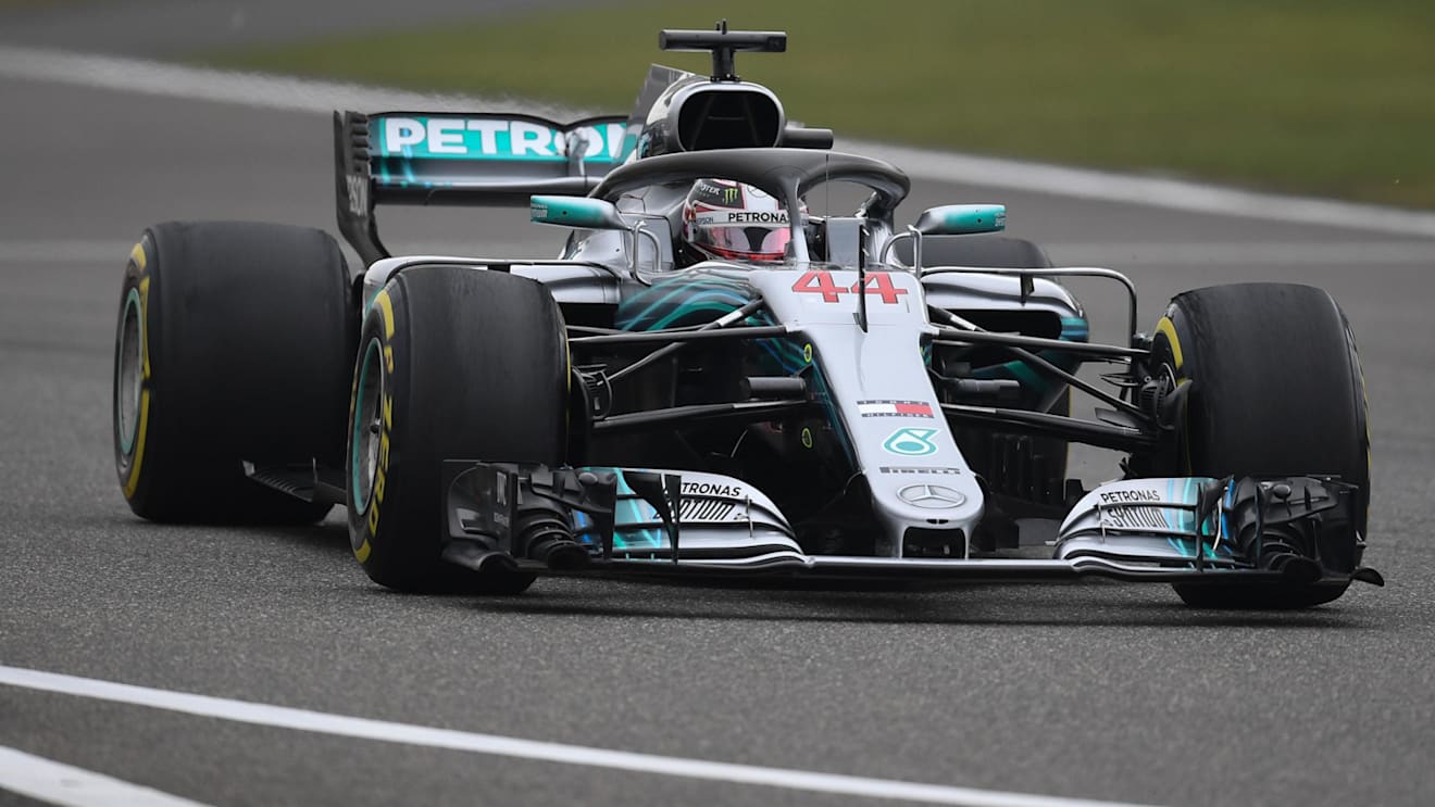 Lewis Hamilton (GBR) Mercedes-AMG F1 W09 EQ Power+ at Formula One World Championship, Rd3, Chinese Grand Prix, Qualifying, Shanghai, China, Saturday 14 April 2018. © Mark Sutton/Sutton Images