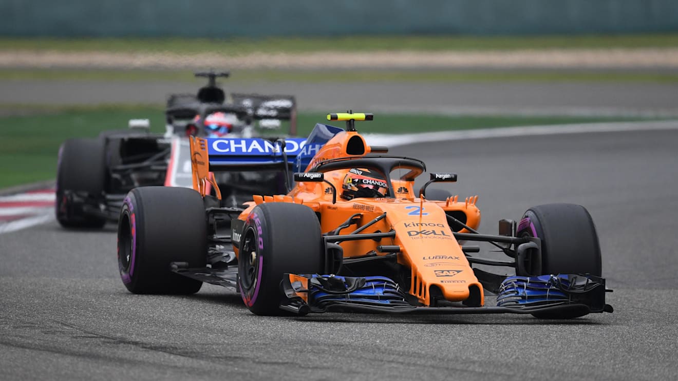 Stoffel Vandoorne (BEL) McLaren MCL33 at Formula One World Championship, Rd3, Chinese Grand Prix, Qualifying, Shanghai, China, Saturday 14 April 2018. © Simon Galloway/Sutton Images