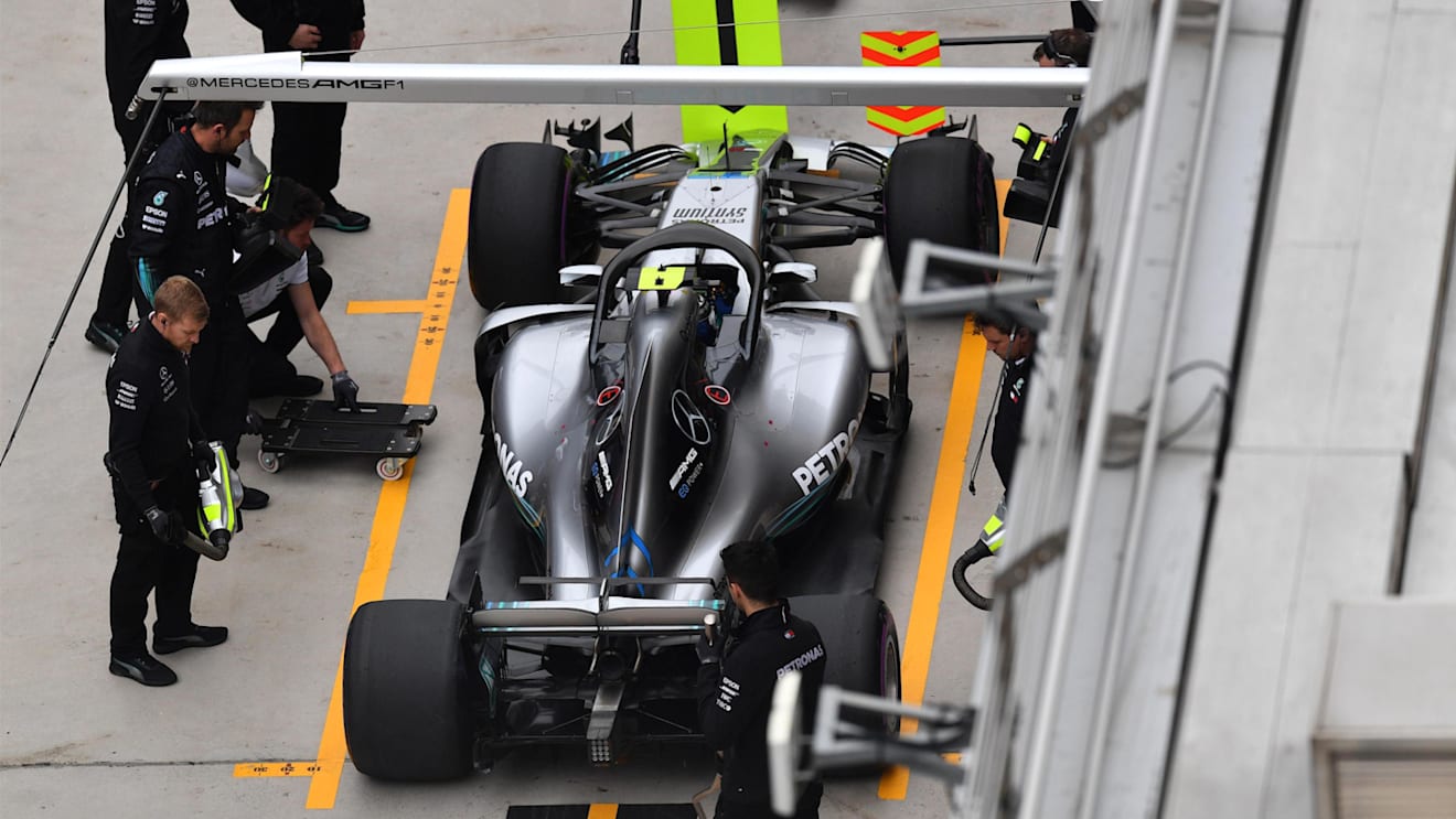 Valtteri Bottas (FIN) Mercedes-AMG F1 W09 EQ Power+ at Formula One World Championship, Rd3, Chinese Grand Prix, Qualifying, Shanghai, China, Saturday 14 April 2018. © Mark Sutton/Sutton Images