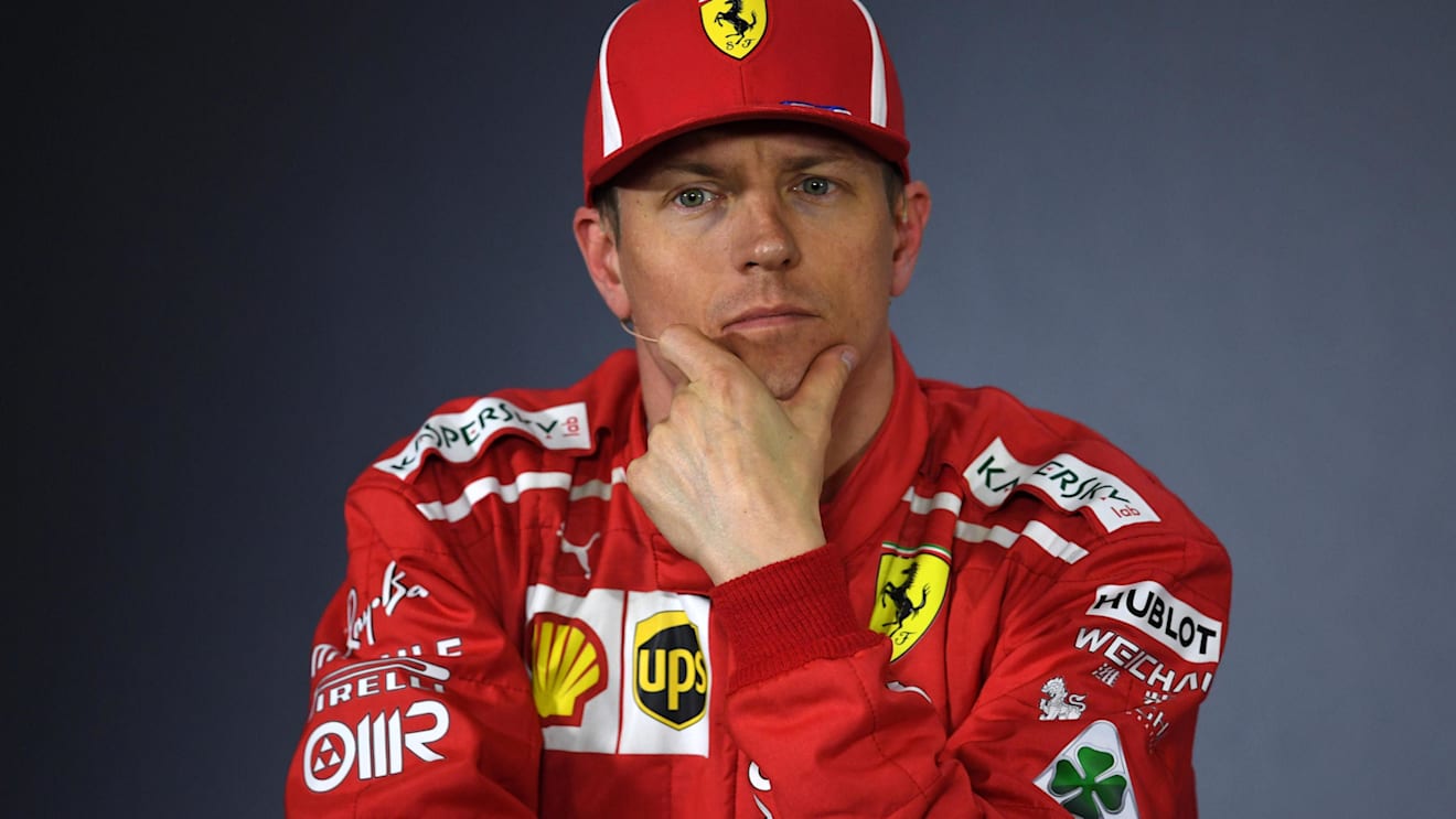 Kimi Raikkonen (FIN) Ferrari in the Press Conference at Formula One World Championship, Rd3, Chinese Grand Prix, Qualifying, Shanghai, China, Saturday 14 April 2018. © Simon Galloway/Sutton Images