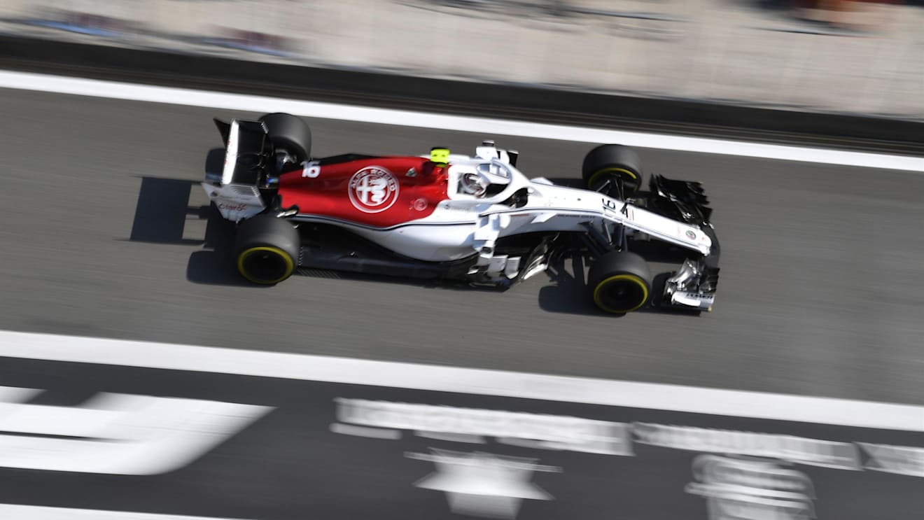 Charles Leclerc (MON) Alfa Romeo Sauber C37 at Formula One World Championship, Rd3, Chinese Grand Prix, Race, Shanghai, China, Sunday 15 April 2018. © Mark Sutton/Sutton Images