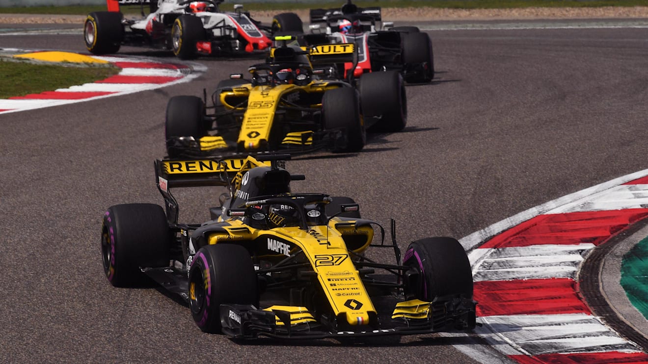 Nico Hulkenberg (GER) Renault Sport F1 Team RS18 at Formula One World Championship, Rd3, Chinese Grand Prix, Race, Shanghai, China, Sunday 15 April 2018. © Mark Sutton/Sutton Images
